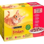 Friskies Chicken/beef/lamb/duck in sauce 12x85 g