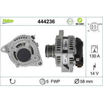 generátor VALEO 444236
