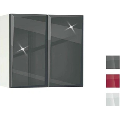 Bogdan Furniture G Кухненски шкаф Гланц МДФ 80, горен с рафт