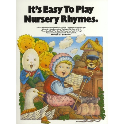 It's Easy To Play Nursery Rhymes noty na sólo klavír