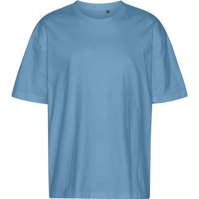 Neutral tričko Tiger T60011 bio IC oversize krátký rukáv modré indigo dusty