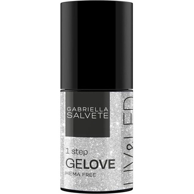 Gabriella Salvete GeLove UV & LED 17 Flitr (W) 8 ml, Lak na nechty