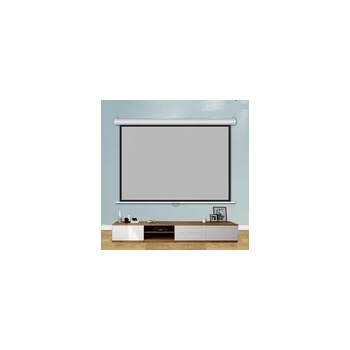 Estillo Екран за стена 240x240 см, бял, черна рамка, 11кг (EST-SCREEN-ROLLER-240)