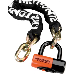 Kryptonite Верижен катинар Kryptonite New York Chain 1210 + EV4 Bike lock - Black - размер 100 cm (870-0611-0111)