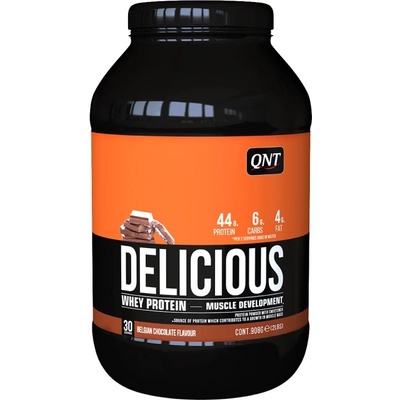 QNT Delicious Whey Protein [908 грама] Страчатела