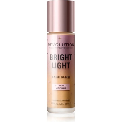 Revolution Bright Light Face Glow озаряващ тониращ флуид цвят Illuminate Medium 23ml