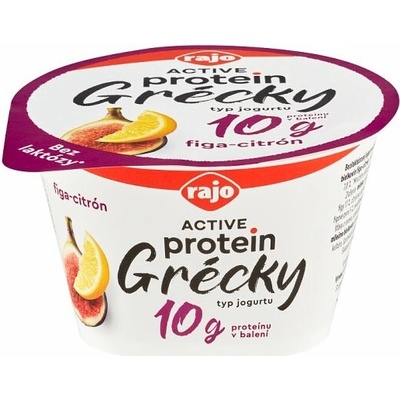 Rajo Active Protein Grécky typ jogurtu figa-citrón 150 g