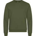 CLIQUE MIAMI ROUNDNECK / Унисекс суитшърт с кръгло деколте - армейско зелено XS (671030j5300)
