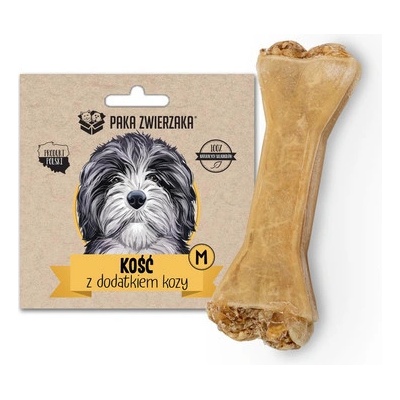 Paka Zwierzaka Kost s přídavkem kozího masa M 12 cm 55 g