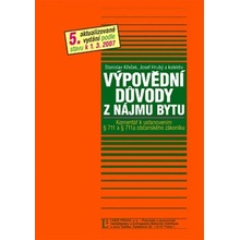 Výpovědní důvody z nájmu bytu - komentář - Křeček S.,Hrubý J. a kolektiv