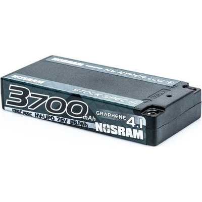 NOSRAM HV LCG Stock Spec GRAPHENE-4.1 3700mAh Hardcase Akku 7.6V LiPo 135C/65C