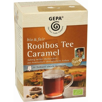 Gepa Bio Rooibos čaj karamelový 20 x 1,7 g