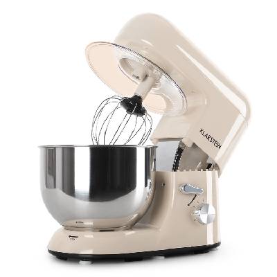 Klarstein Bella, kuchyňský robot, 1800 W, 2,7 HP, 5,2 l Krémová