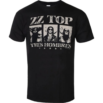 HYBRIS мъжка тениска ZZ-Top - Tres Hombres - Black - HYBRIS - ER-1-ZZT004-H72-3-BK