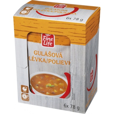 Fine Life Polévka gulášová 78 g