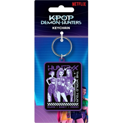 Prívesok na kľúče Pyramid KPop Demon Hunters Huntrix Group
