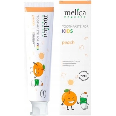 Melica pre deti bez fluóru broskyňová 100 ml