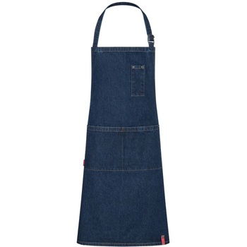 Karlowsky Дънкова престилка ROCK CHEF Stage2 | Професионална Latz престилка 370 g/m2 (RCLS16-94)