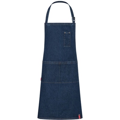 Karlowsky Дънкова престилка ROCK CHEF Stage2 | Професионална Latz престилка 370 g/m2 (RCLS16-94)