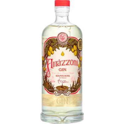 Amazzoni Maniuara Gin Cítrico 38% 0,7 l (holá láhev)
