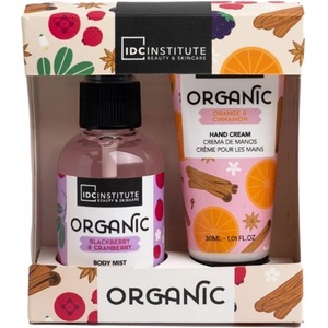 IDC Institute Подаръчен комплект Organic, 2 части Лосион за тяло