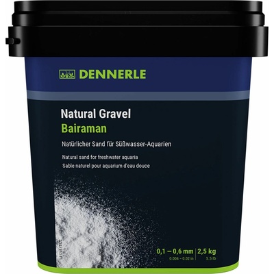 Dennerle Natural Gravel Bairaman 0,1-0,6 mm, 2,5 kg