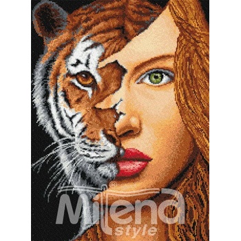 Image 1 of Milena Style Между два свята - Печатана Aida 14 ct с конци Ariadna