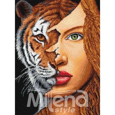 Milena Style Между два свята - Печатана Aida 14 ct с конци Ariadna