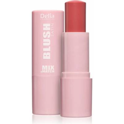 Delia Cosmetics Mix&Match Blush Satin multifunkčné líčidlo na oči, pery a tvár 01 Powder Peach 9 g