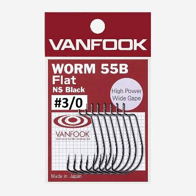 Vanfook Worm 55B Flat vel.3 5 ks