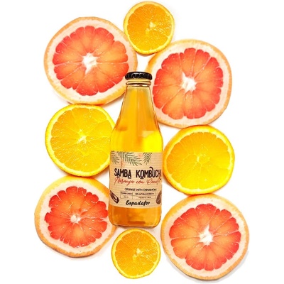 Samba Kombucha Orange With Canela 12 x 200 ml