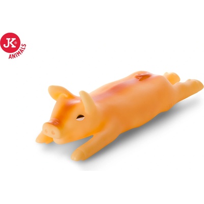 JK ANIMALS vinylová pískací hračka Prasátko 25 cm