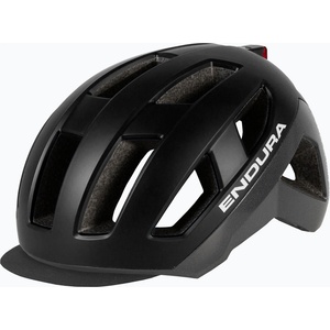 Endura Черна велосипедна каска Endura Urban Luminite
