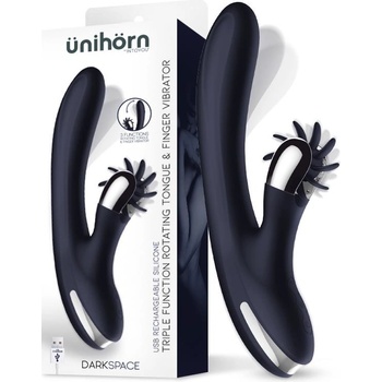InToYou Ünihörn Darkspace Vibe with Rotating Tongues & Finger Movement 3 Motors