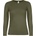 B&C Collection B&C E150 LSL / Дамска тениска с дълъг ръкав - градско каки XL (01006Tu4204)
