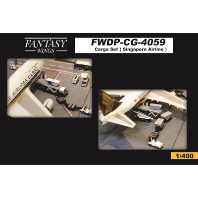 JC Wings Cargo Set Singapore Airlines 1:400