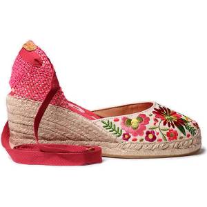 TONI PONS Castell Wedge Espadrilles - Pink (Peony)
