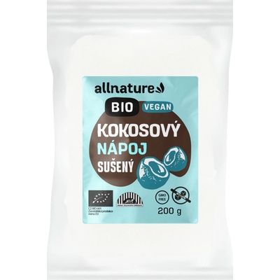 Allnature Kokosový nápoj sušený BIO 200 g