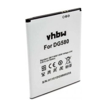 Image 1 of VHBW Батерия за Doogee Kissme / DG580, 2500 mAh (800112020)