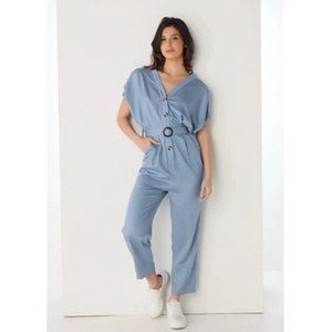 Victorio & Lucchino Гащеризон Victorio & lucchino 134695-3595-739 short sleeve jumpsuit - Blue (Blue)