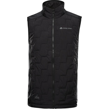 ALPINE PRO Мъжка топла жилетка с мериново пълнене ALPINE PRO NERC black ALPINE PRO | Cheren | МЪЖЕ | S