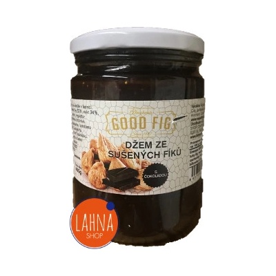 GOOD FIG Džem ze sušených fíků s čokoládou 480 g