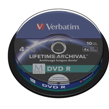 Verbatim DVD-R 4,7GB 16x, 10ks