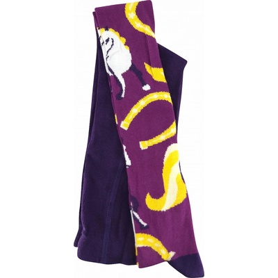 Dievčenské pančuchy Koník fialová