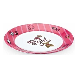Kulsan KN-Детска чиния меламин Ø20xh2cm (3120BM. PW) 2 цвята (0136100)