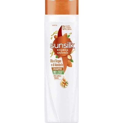 Sunsilk šampon s arganovým a mandlovým olejem 250 ml
