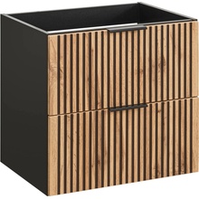 Comad XILO BLACK WOTAN 82-60-D-2S Skrinka pod umývadlo 60cm