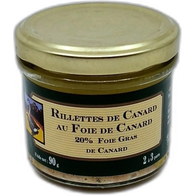 Kachní rillettes s 20% Foie gras GODARD 90g