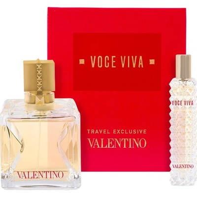 Valentino Voce Viva, EDP 100 ml + EDP 15ml pre ženy