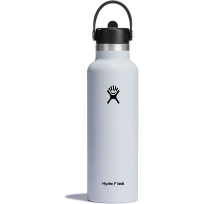Hydro Flask 21 oz Standard Flex Straw Cap 621 ml white